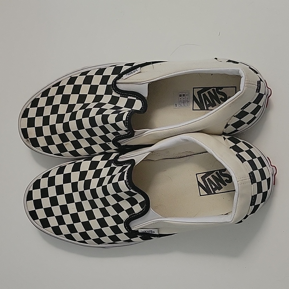 VANS Checker Mens Slip On Sneakera